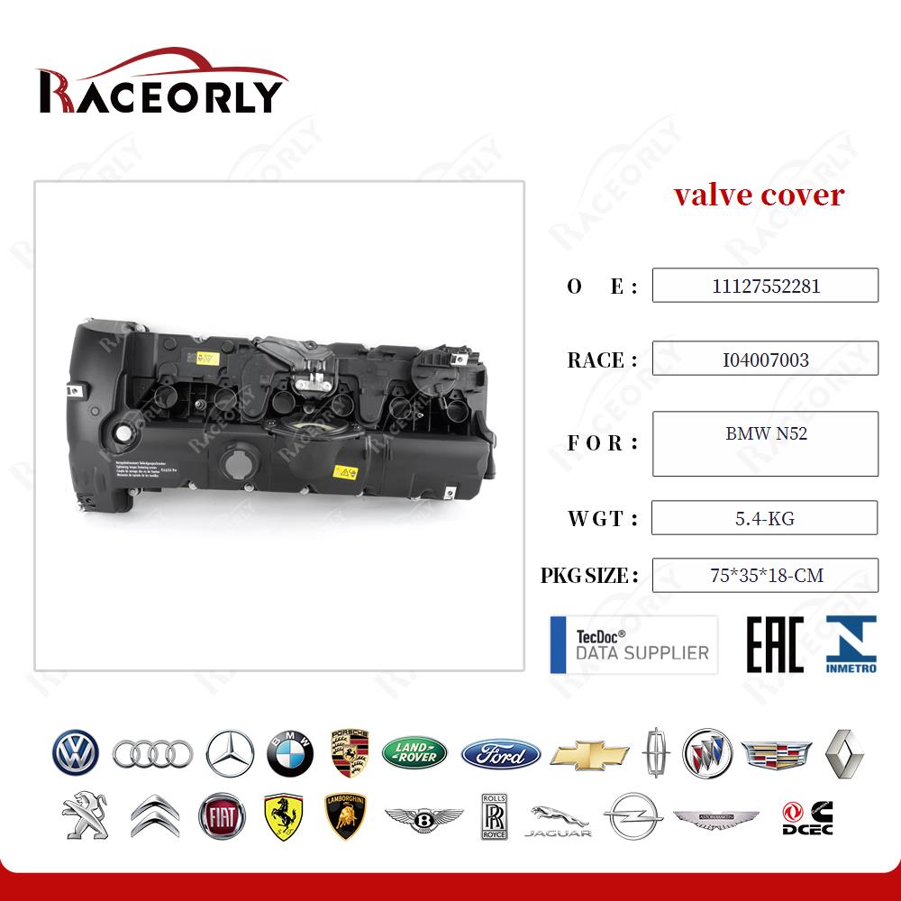 valve cover 11127552281 for BMW N52