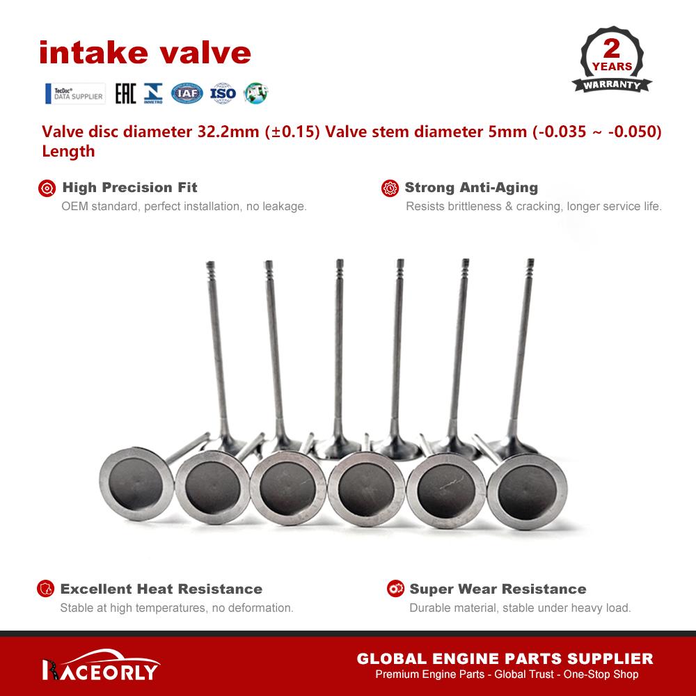 válvula de admisión nueva y antigua de General Motors para BMW N52B25 (11347539919-47)