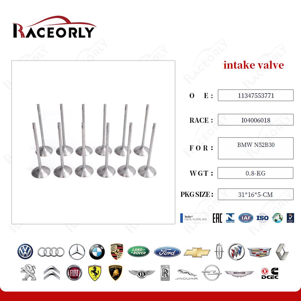 válvula de admisión BMW N52B30-11347553771-26