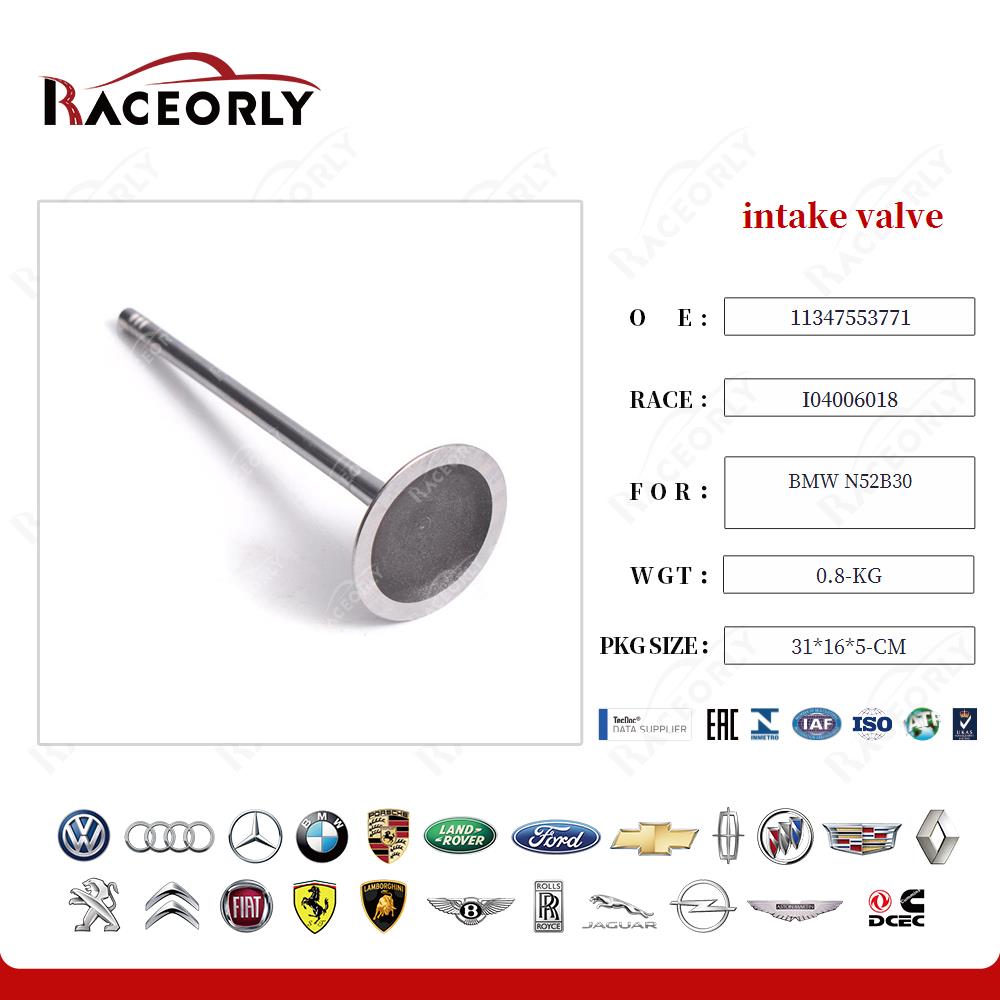 válvula de admisión BMW N52B30-11347553771-28