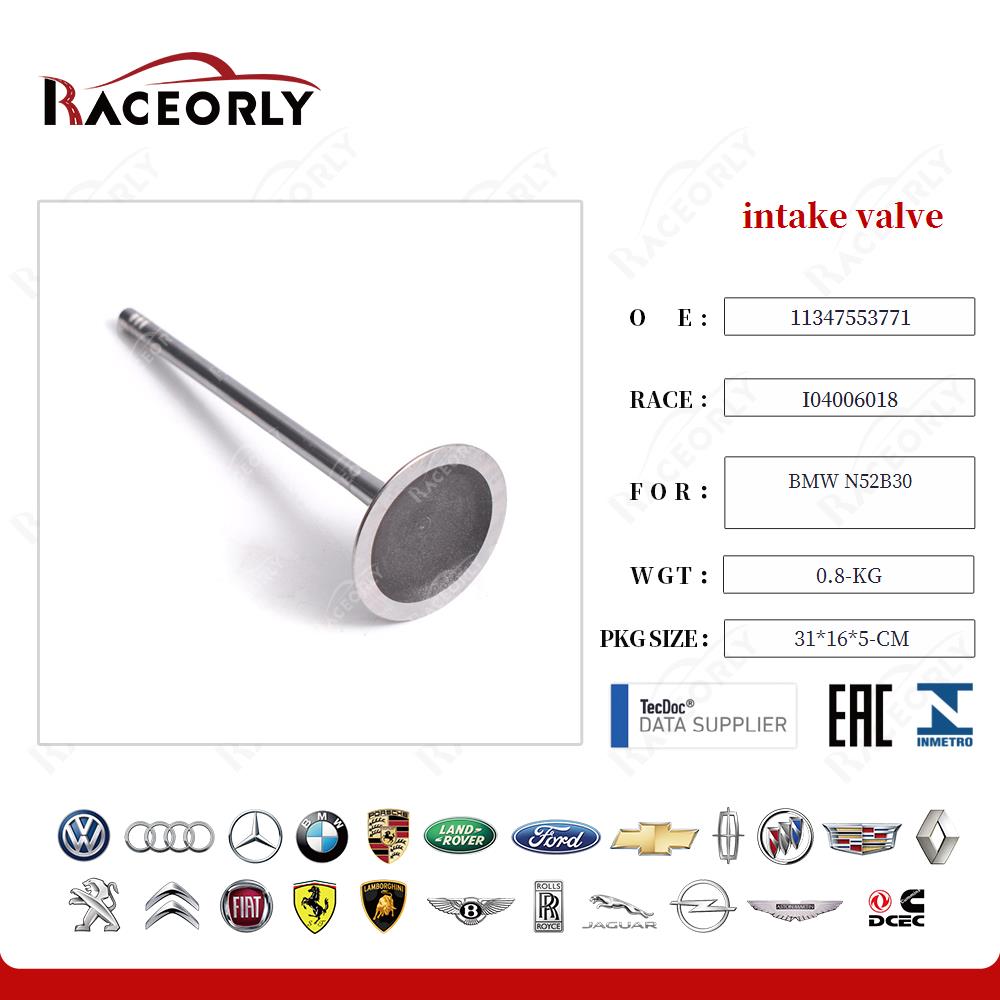 válvula de admisión BMW N52B30-11347553771-34
