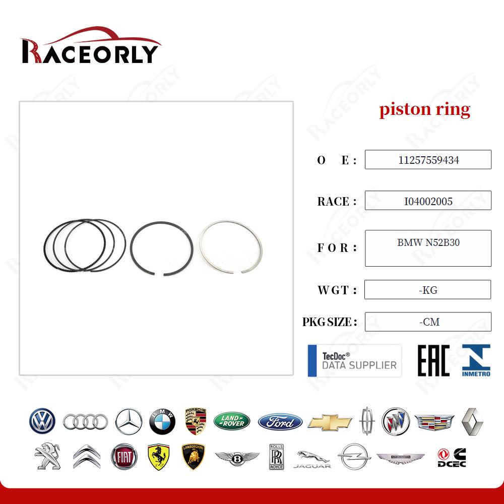 Anillo de pistón BMW N52B30-11257559434-20