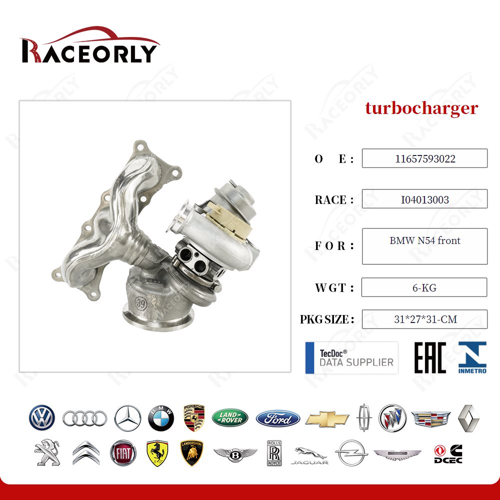 turbocharger 11657593022 for BMW N54 front