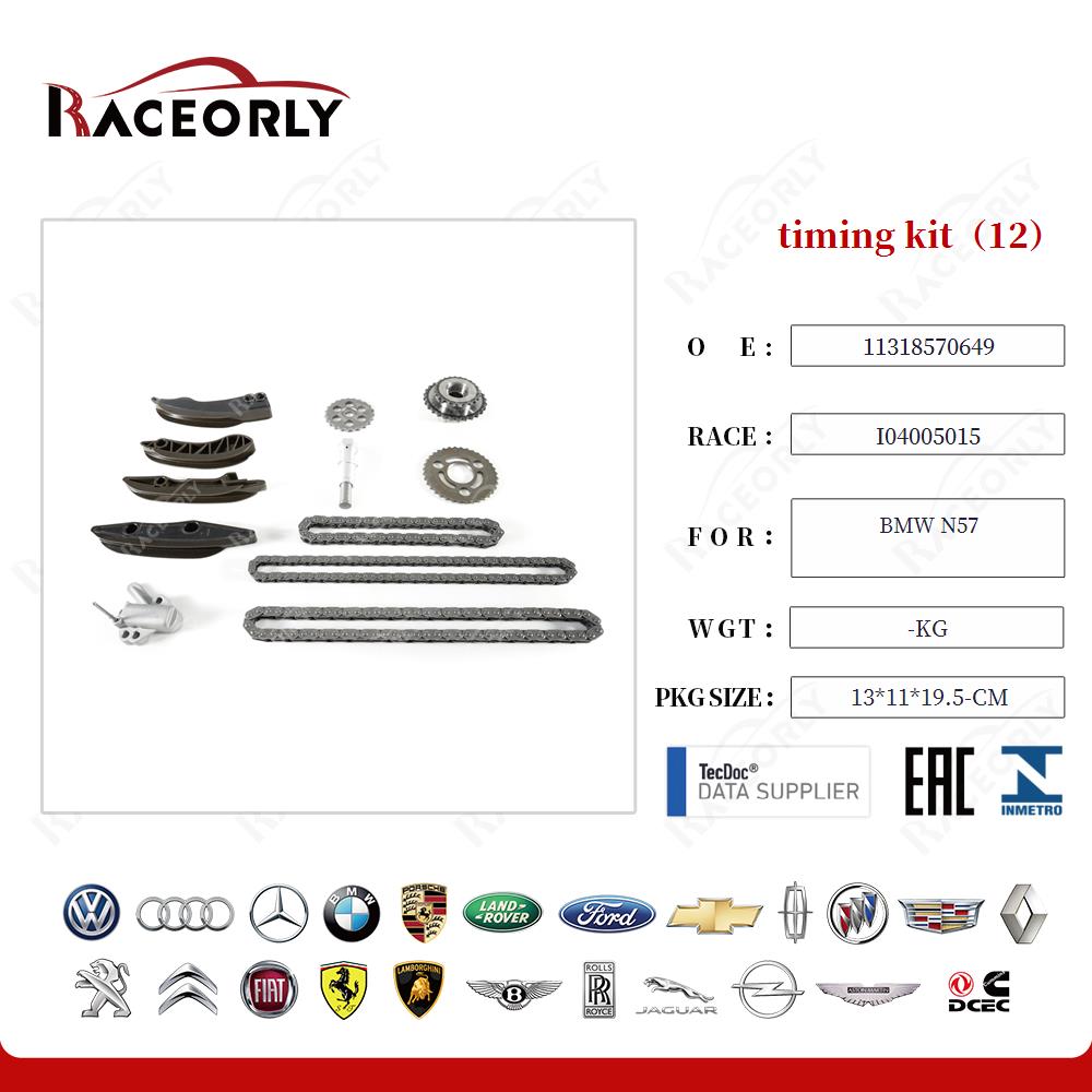 Kit de distribución BMW N57 (12) - 11318570649-14