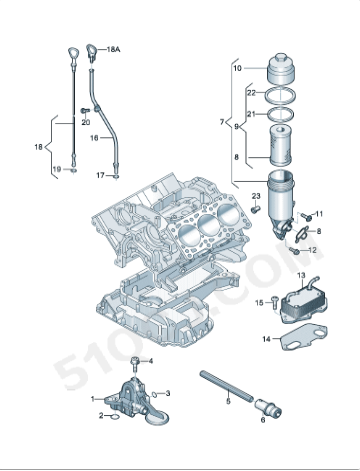 c62.4-2.8-3.0t-oil-grille-filter-housing-06e115433-8