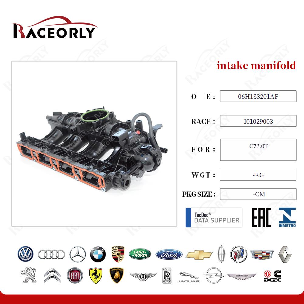 intake manifold 06H133201AA for C72.0T