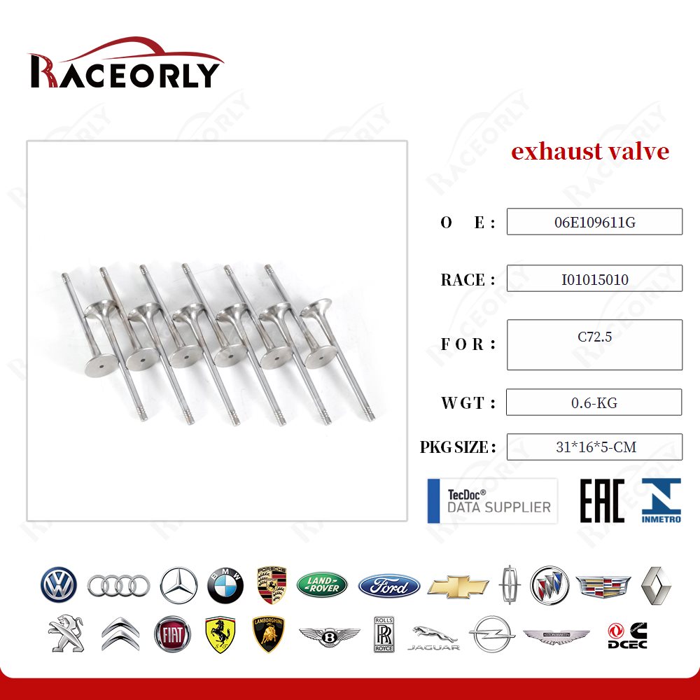 válvula de escape c72.5-06e109611g-16