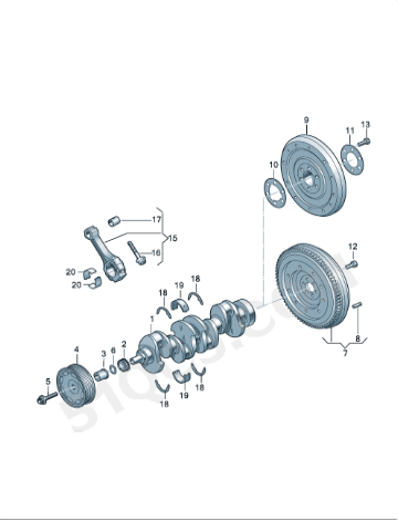 cfn1.6-scirocco1.4t-conrod-bearing-03c105701d
