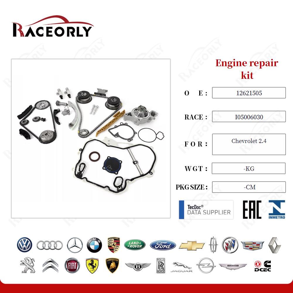 Chevrolet 2.4 Motor-Reparatursatz 12621505-12628348-12646783-12646784-12655421-6