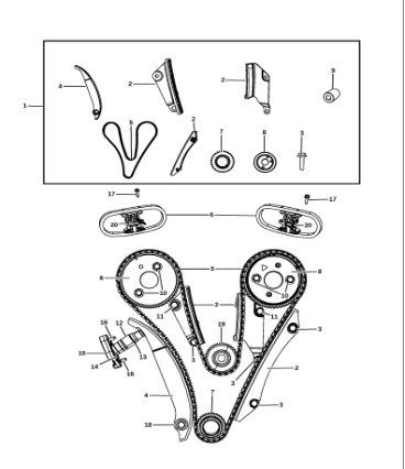 chrysler-sylphy-2.0-timing-kit-68137973aa