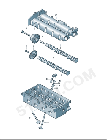 ea111-1.4t-Nockenwellenversteller-03c109088e-8
