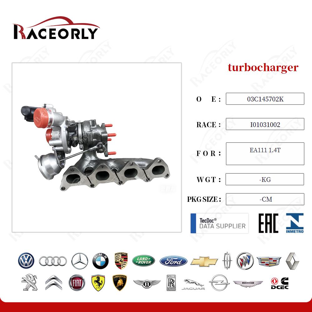 turbocharger 03C145702 for EA111 1.4T