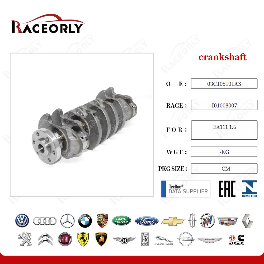 crankshaft 03C105101AS for EA111 1.6