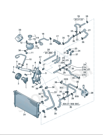 ea1111.4-1.4t-1.6-water-pump-03c121008d