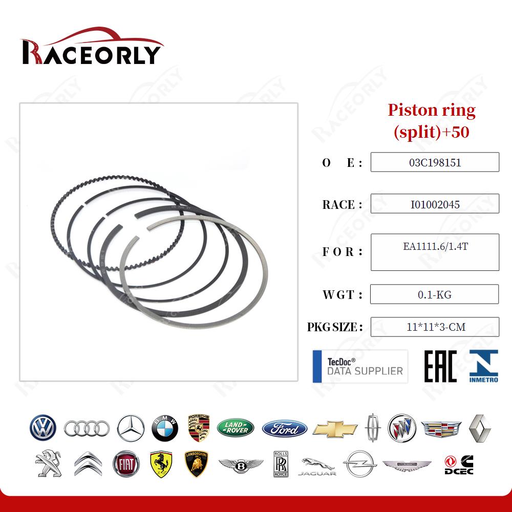 Piston ring (split)+50 I01002003-2 for EA1111.6/1.4T