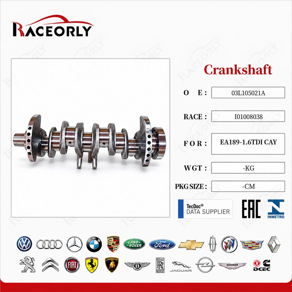 crankshaft 03L105021A for EA189-1.6TDI CAY