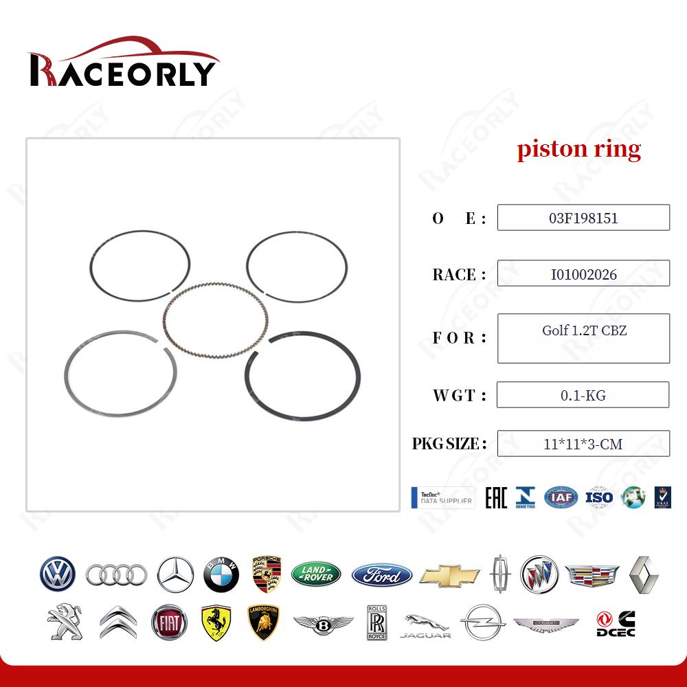 Golf 1.2T CBZ - Anillo de pistón 03F198151-14