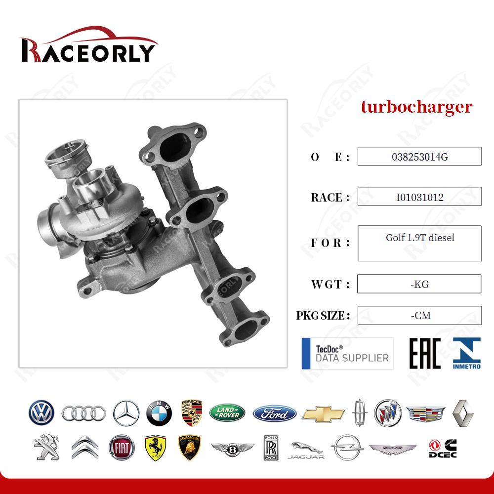turbocharger 038253014G for Golf 1.9T diesel