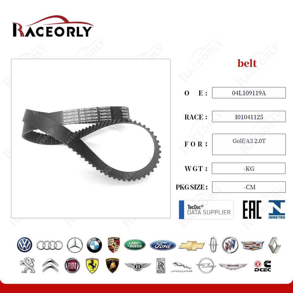 belt 145RU25 for Golf/A3 2.0T