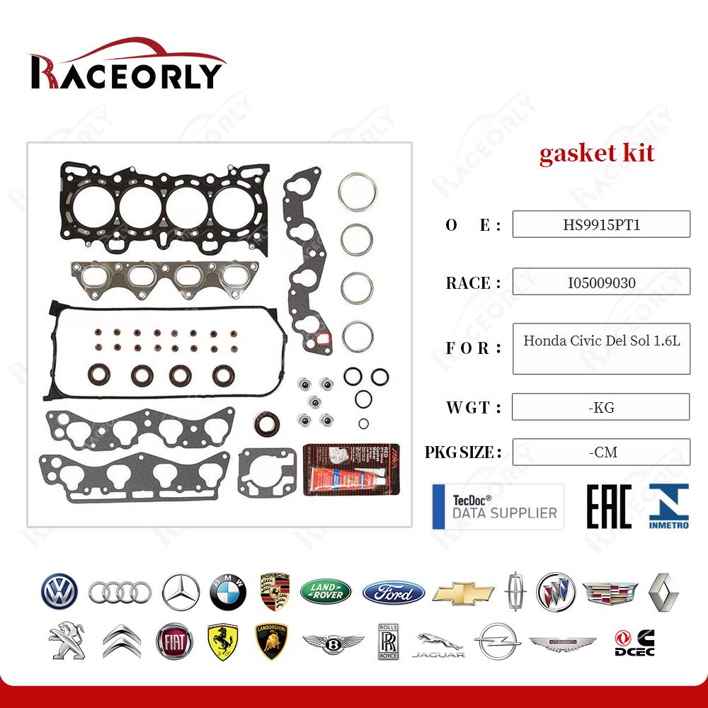 kit de juntas para Honda Civic Del Sol 1.6L HS9915PT1-4