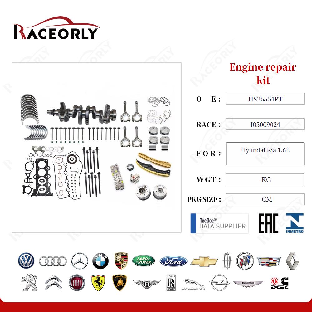kit de reparación de motor Hyundai Kia 1.6L hs26554pt-4