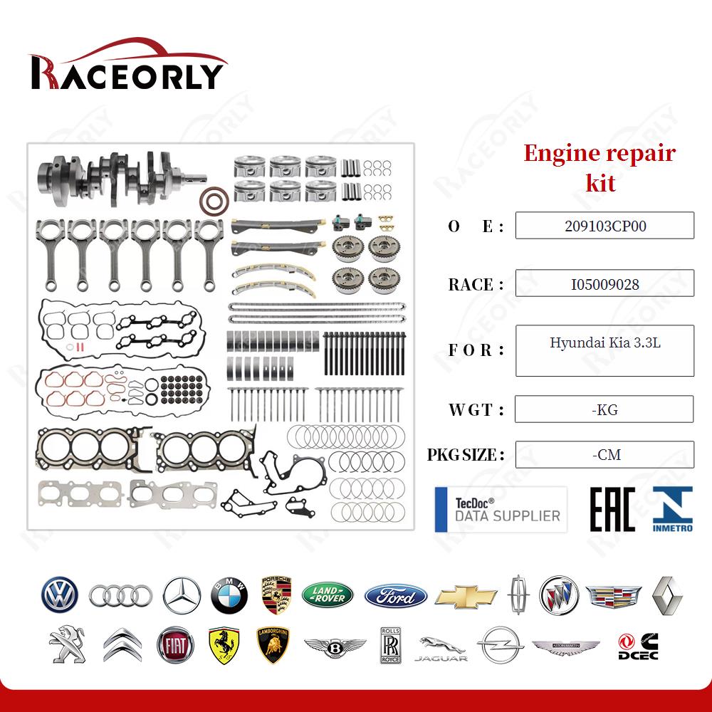 kit de reparo do motor Hyundai Kia 3.3L - 209103CP00-2