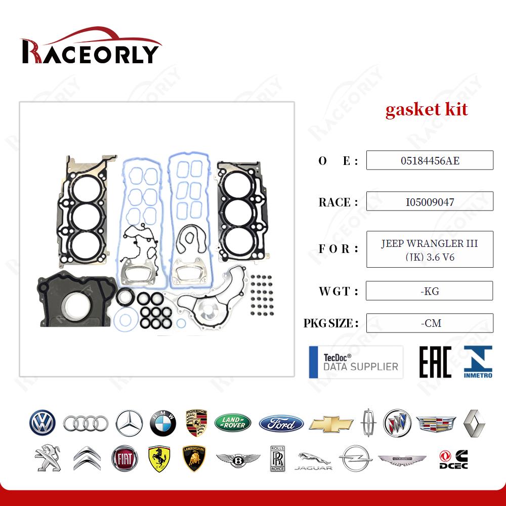 gasket kit 05184456AE for JEEP WRANGLER III (JK) 3.6 V6