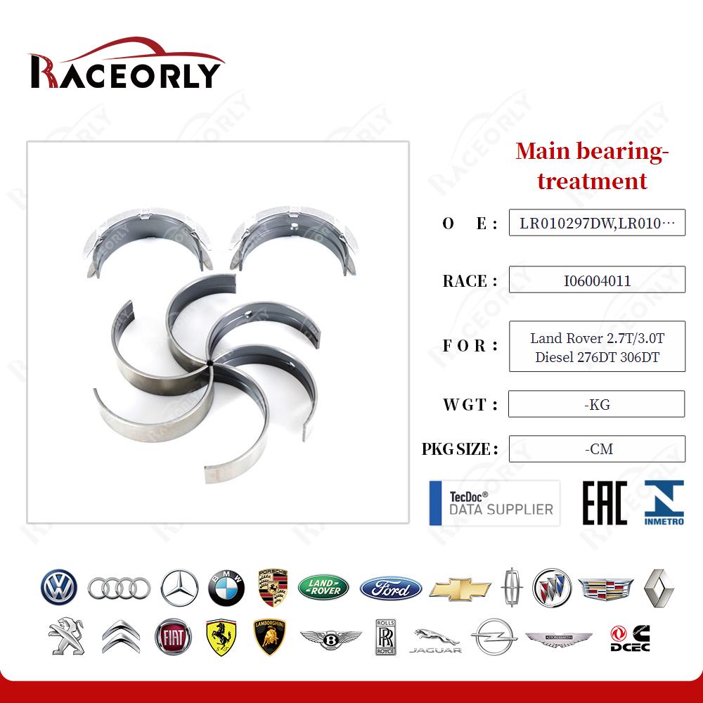 Main bearing- treatment OEOE for Land Rover 2.7T/3.0T Diesel 276DT 306DT
