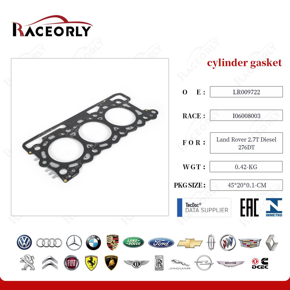 cylinder gasket LR009722 for Land Rover 2.7T Diesel 276DT