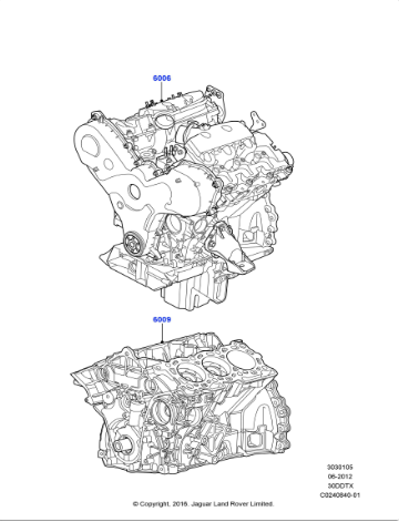 Land Rover 3.0T neuer Dieselkolbenring Standard LR082722-10