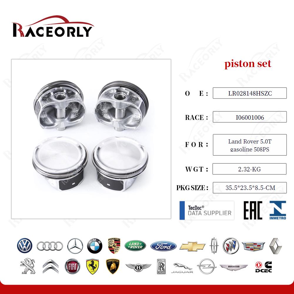 piston set LR028148HSZC for Land Rover 5.0T gasoline 508PS