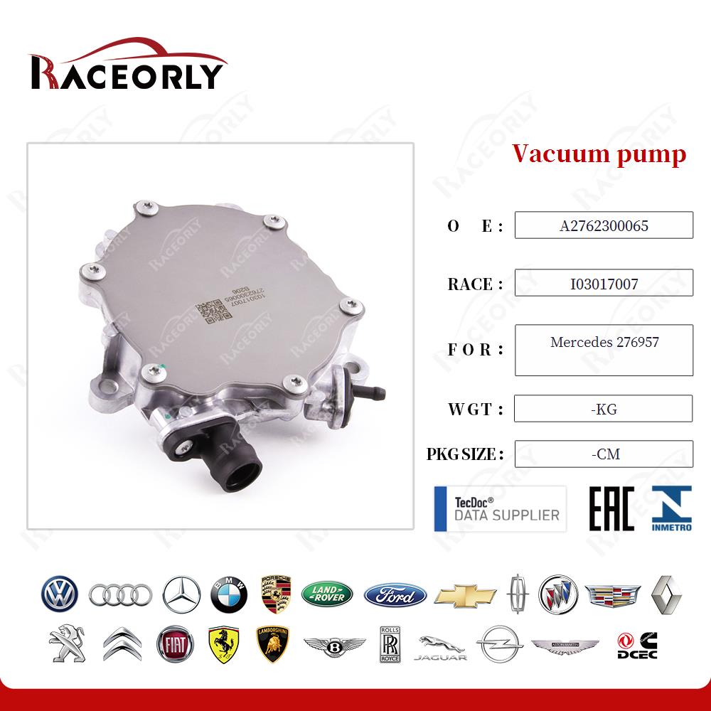 Vacuum pump A2762300065 for Mercedes 276957