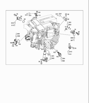 mercedes-benz-271-old-model-vvt-valve-a2710510177