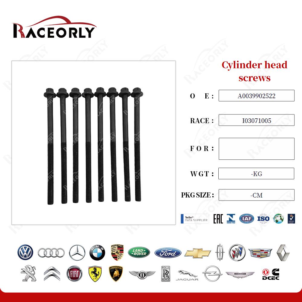 tornillos de culata Mercedes Benz 642 A0039902522-12