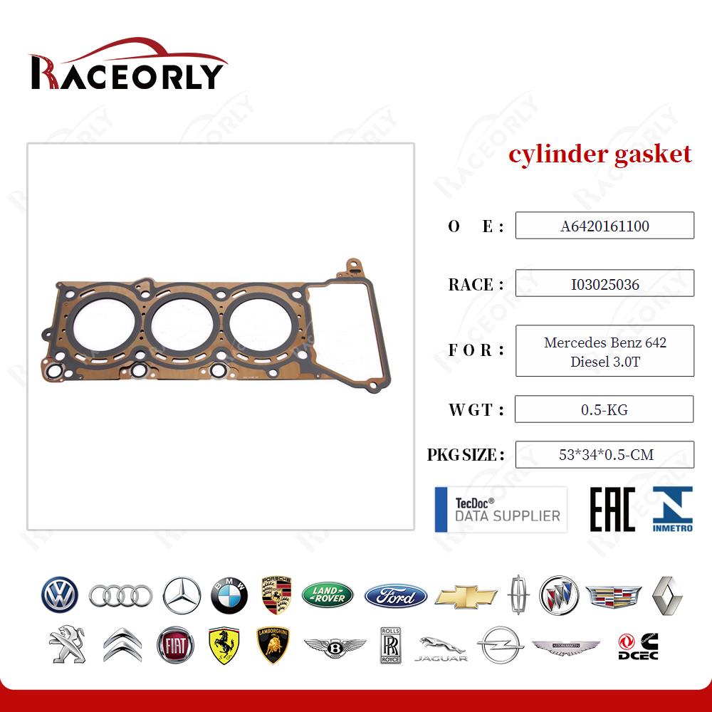 cylinder gasket 6420161100 for Mercedes Benz 642 Diesel 3.0T