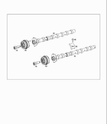 Mercedes-Benz M278 Nockenwellenversteller A2780501147