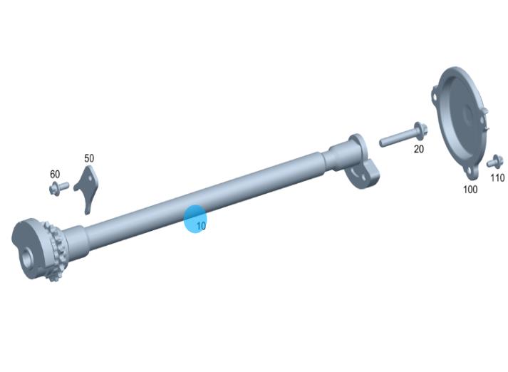 mercedes-benz-om642--eje de equilibrado de doble hilera de dientes-a6420300372-12