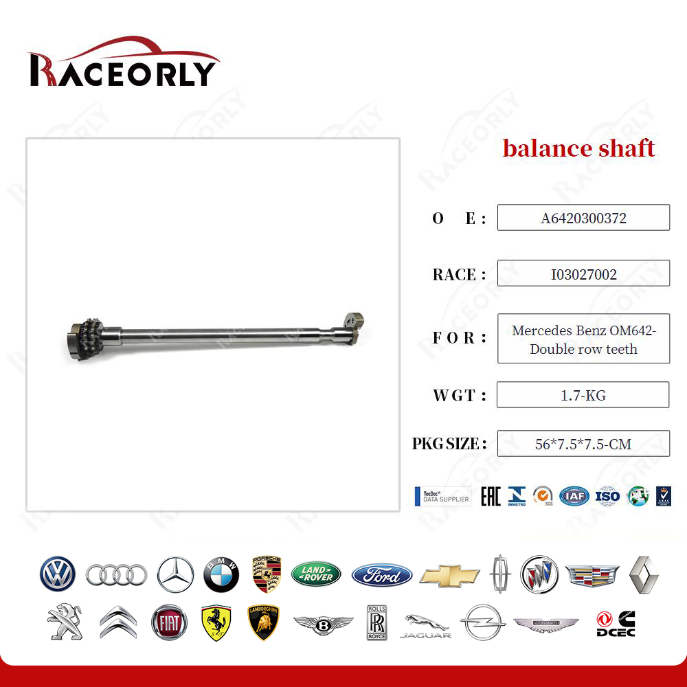 mercedes-benz-om642--eje de equilibrado de doble hilera de dientes-a6420300372-16