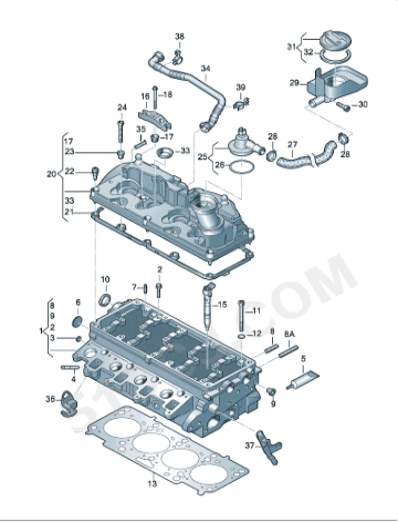 metway-2.0t-diesel-cylinder-gasket-03l103383cg