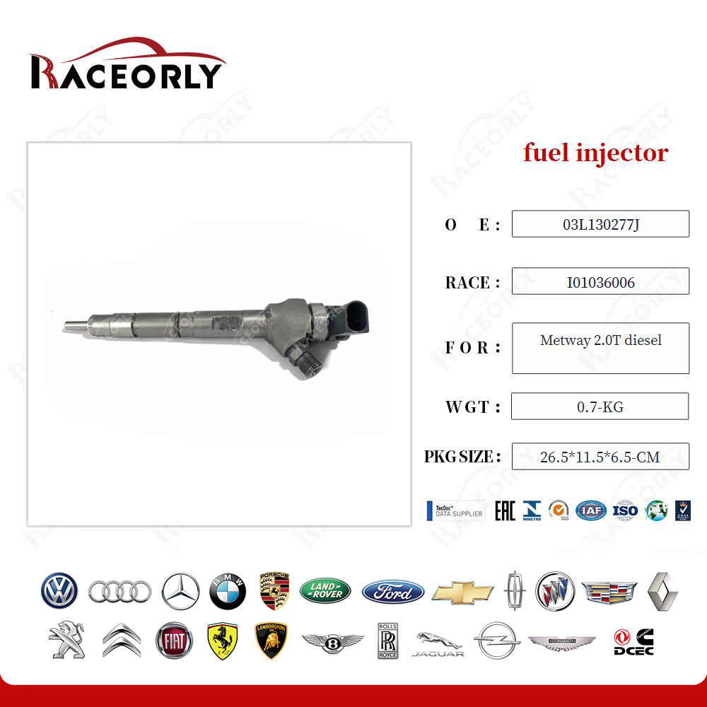 Inyector de combustible diésel Metway 2.0T 03L130277J-6