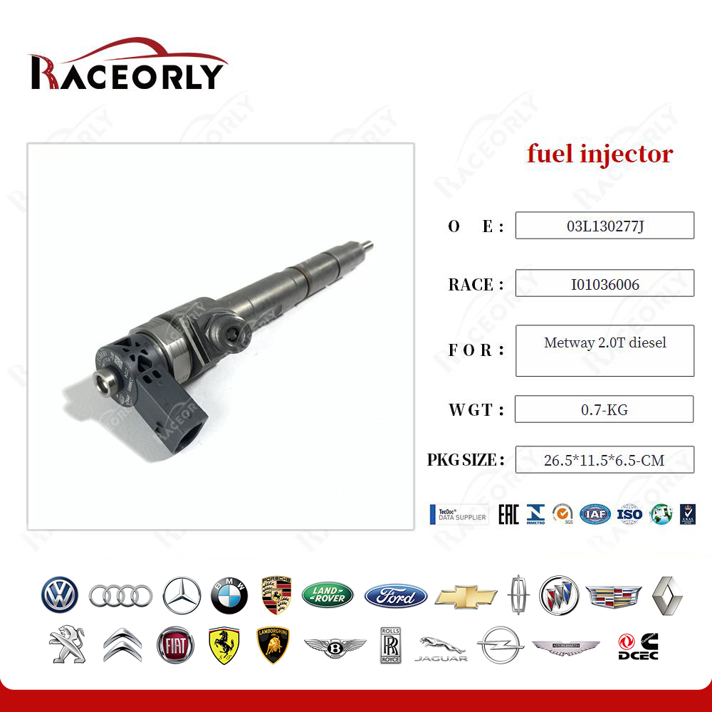 Inyector de combustible diésel Metway 2.0T 03L130277J-8