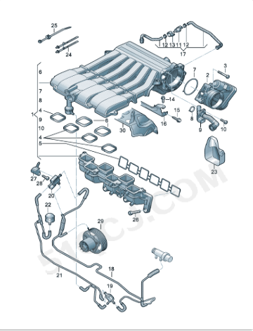 mt-cc--q7-gasket-03h133237j