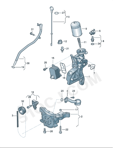 mt-q5-a4l-oil-pump-06h115105ap