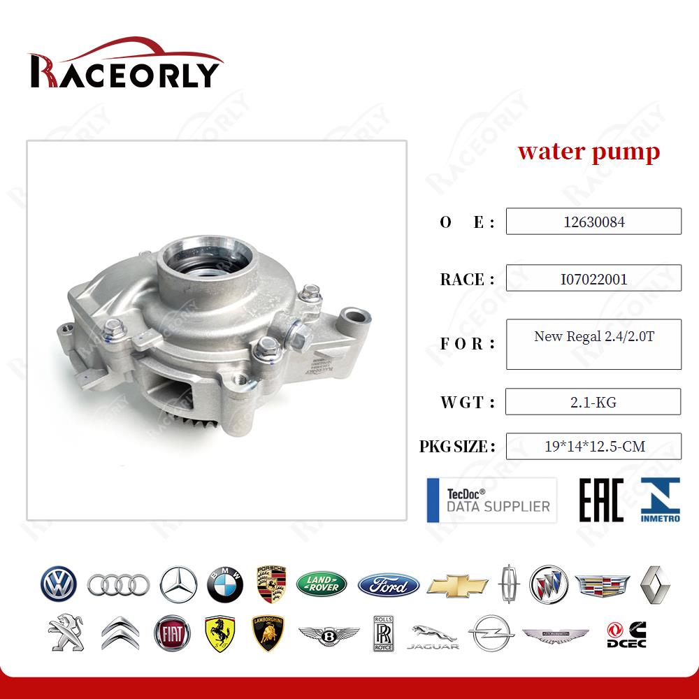 water pump 12624936 for New Regal 2.4/2.0T