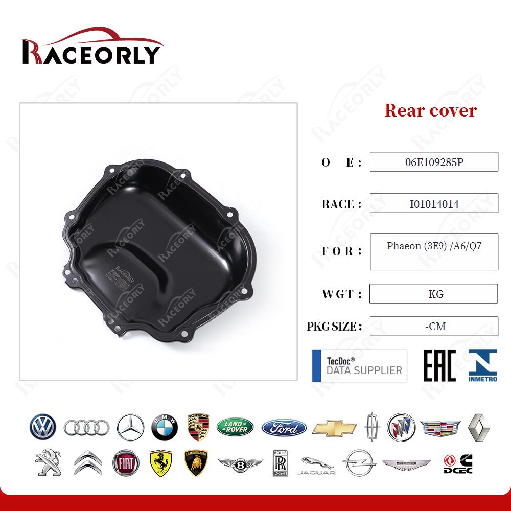 Rear cover 06E109285L for Phaeon (3E9) /A6/Q7