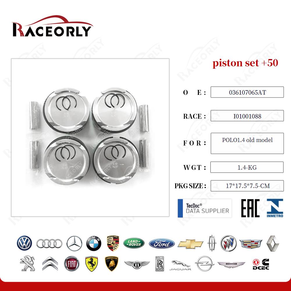piston set +50 036107065AT(0.50) for POLO1.4 old model