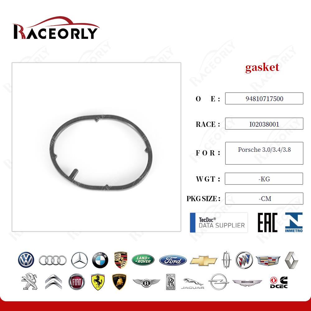 gasket 94810717500 for Porsche 3.0/3.4/3.8