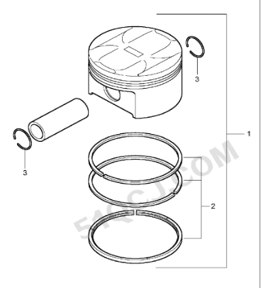 porsche-cayenne-4.5-piston-set-94810303133