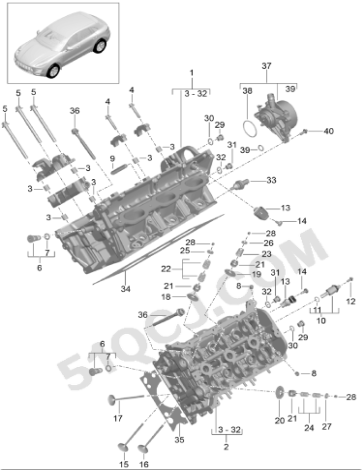 porsche-pamela-3.6-gasket-kit-94610417301