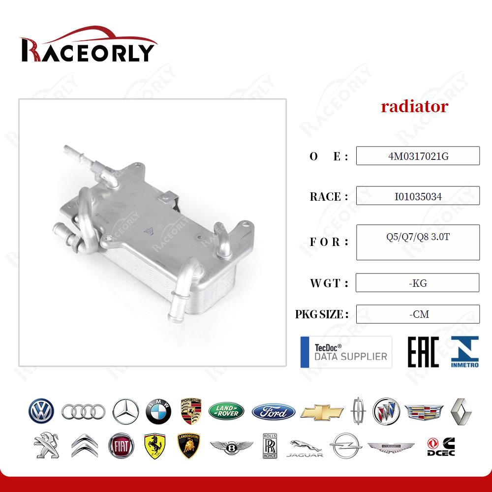 radiator 4M0317021G for Q5/Q7/Q8 3.0T